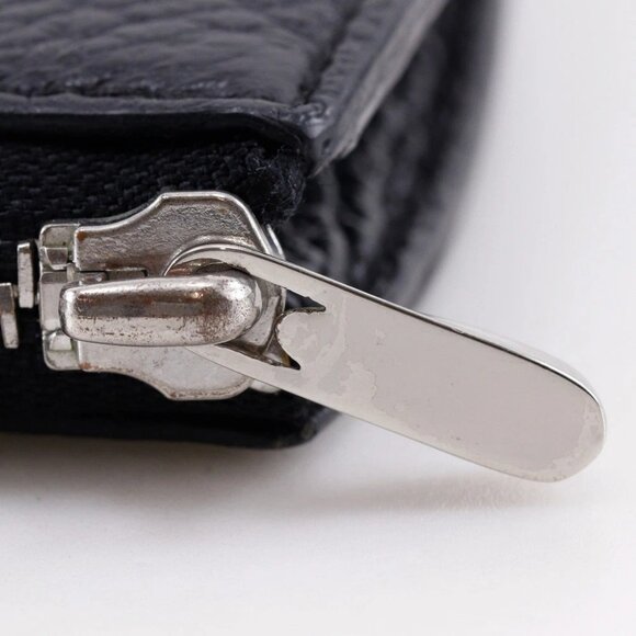 CHAMBORD SELLIER Angers Clutch bag black leather mens - Picture 6 of 11